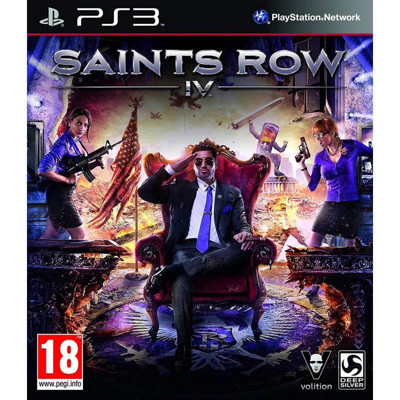 Jogo Saints Row 4: National Treasure - Ps3 - Arsenal PC - Os