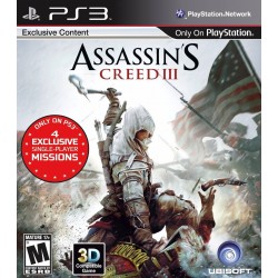 Assassins Creed 3 PS3 Gold...