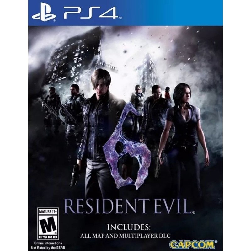 Resident Evil 6 PS4 + DLCs Secundaria