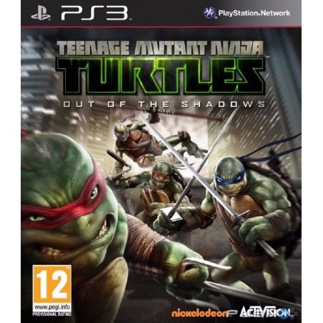 Tortugas Ninja Out Of The Shadows PS3 Español