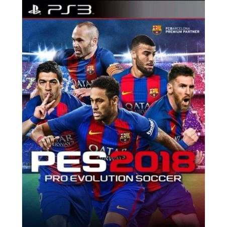 PES 2018 PS3 Español
