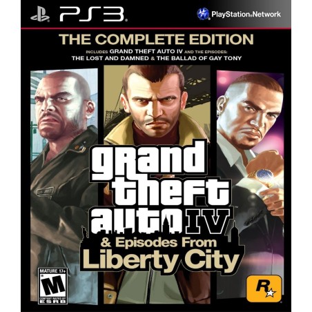 GTA 4 PS3 The Complete Edition