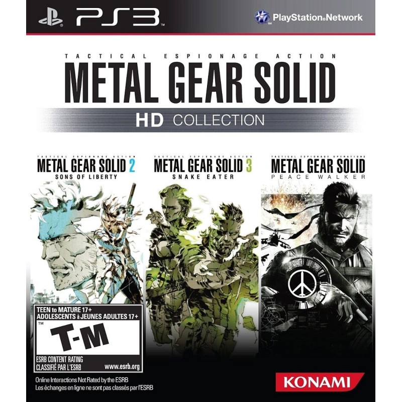 Metal Gear Solid HD Collection PS3