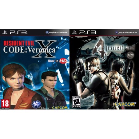 Resident Evil 4 y Code Veronica PS3