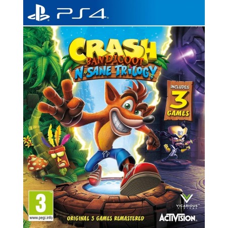 Crash Bandicoot N. Sane Trilogy PS4 Método