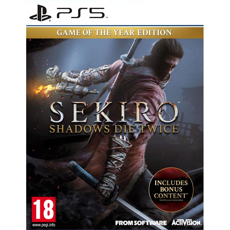 Sekiro Shadows Die Twice Game of the Year PS5 Primaria
