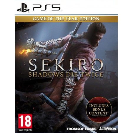 Sekiro Shadows Die Twice Game of the Year PS5 Primaria